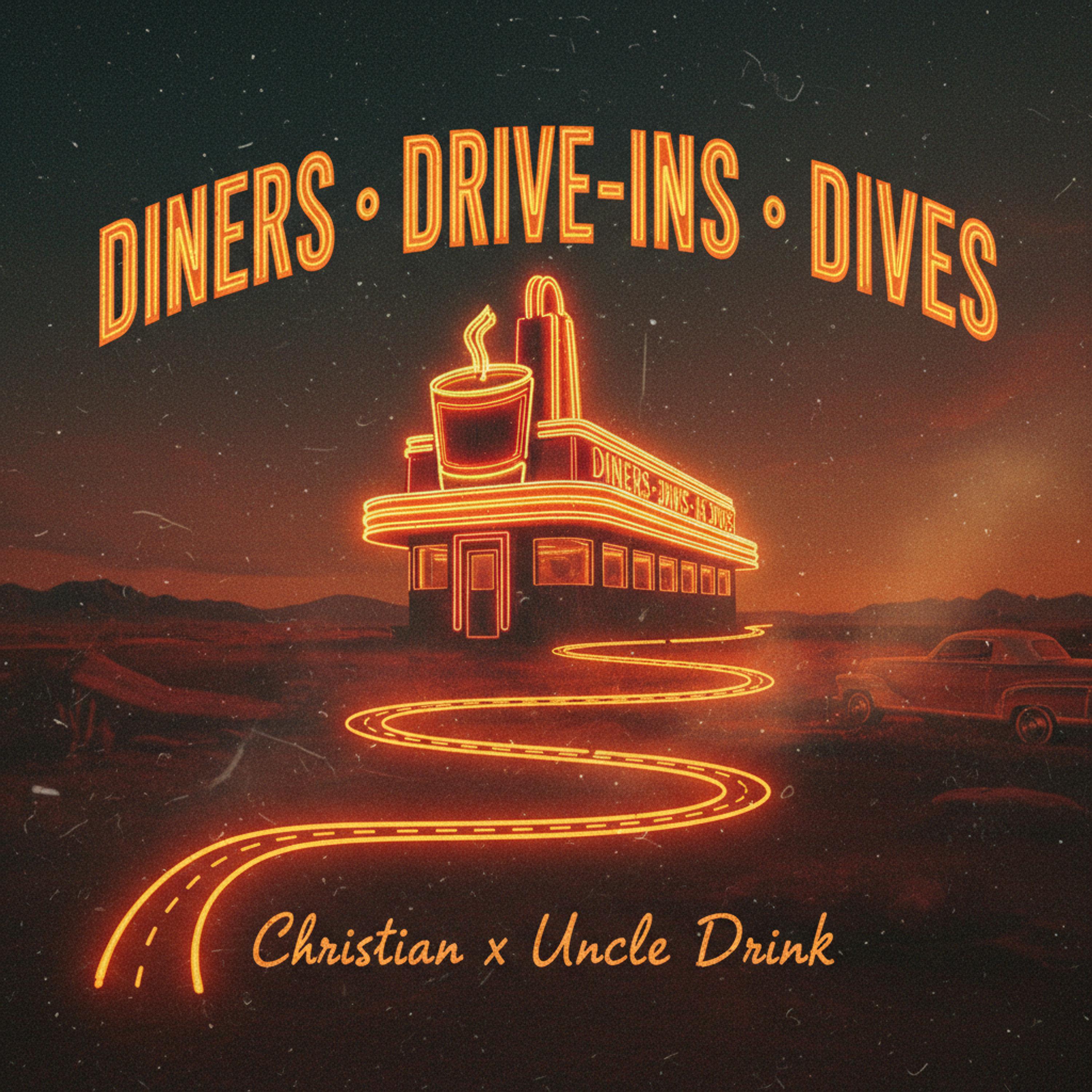 Cover art for Uncle Drank Rewatch Podcast Where he only watches diners drives and dives