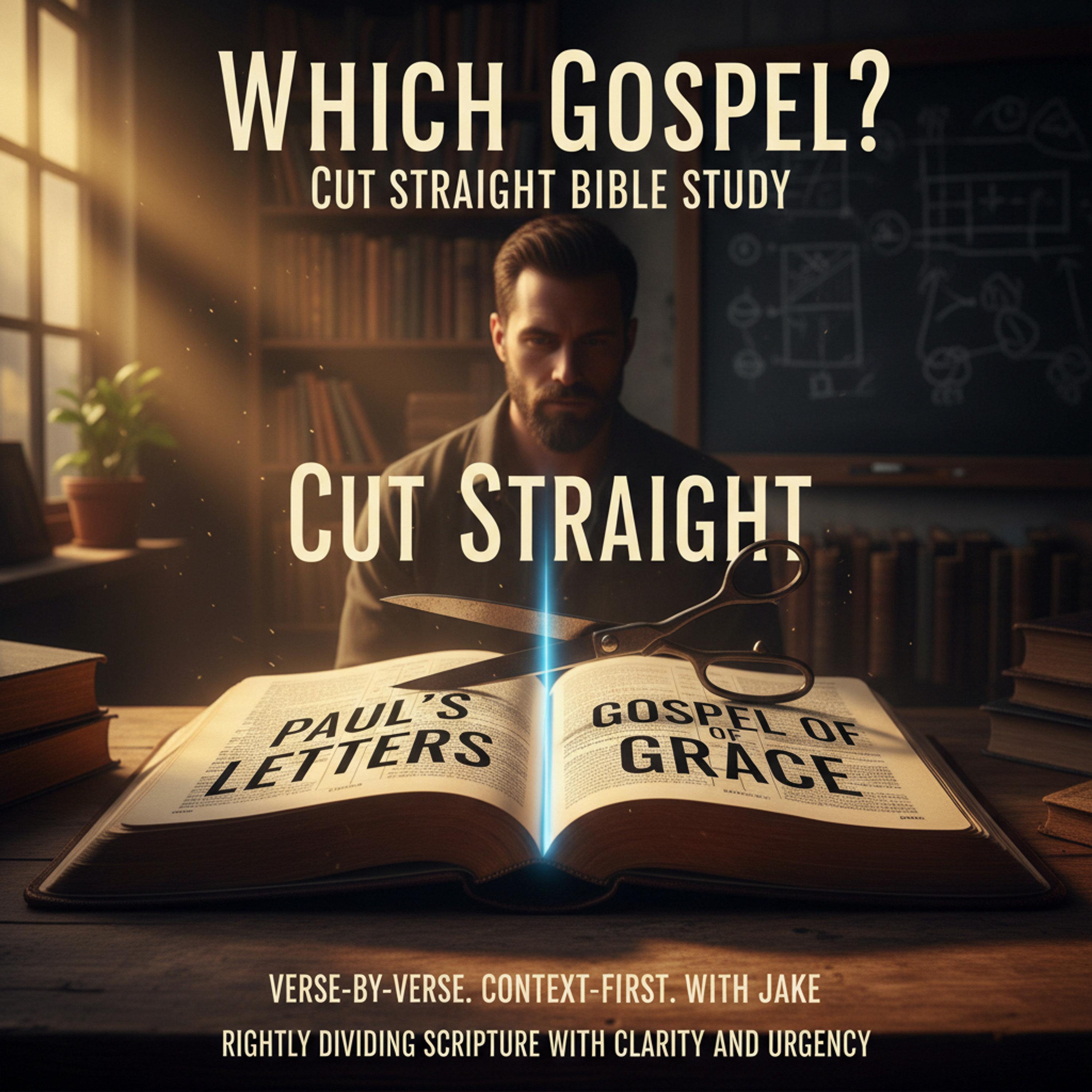 Cover art for Which Gospel? Cut Straight Bible Study