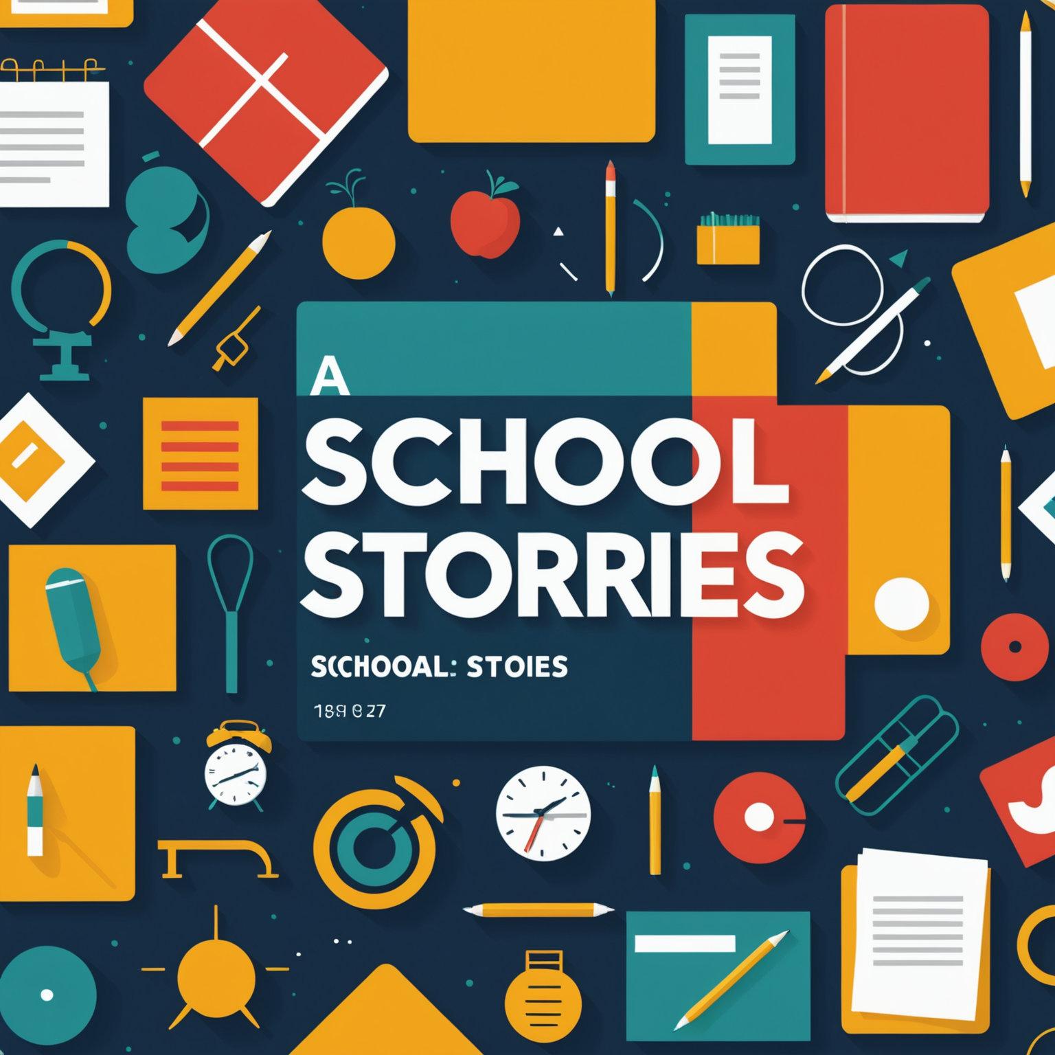 Cover art for School Stories
