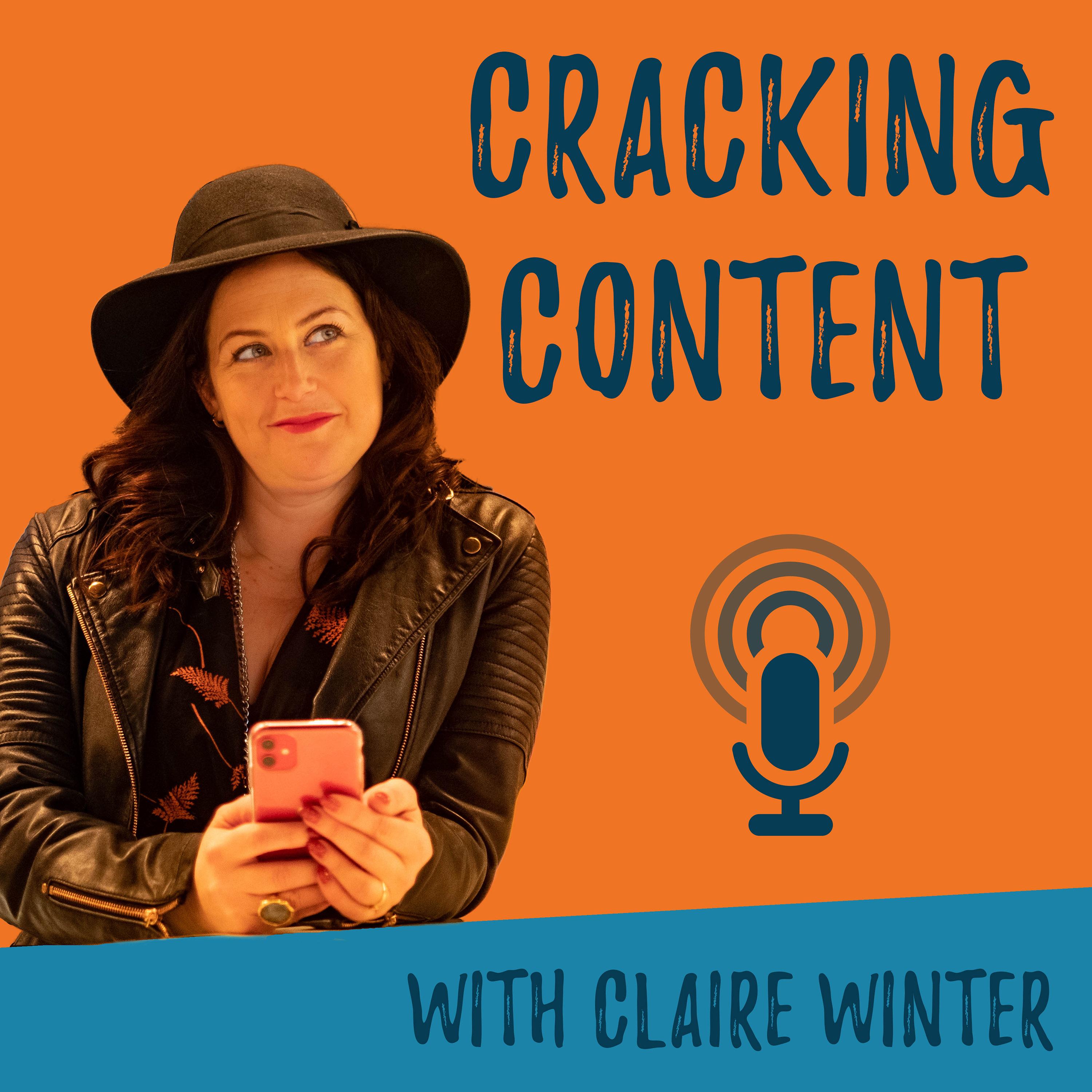 Cover art for Cracking Content Podcast