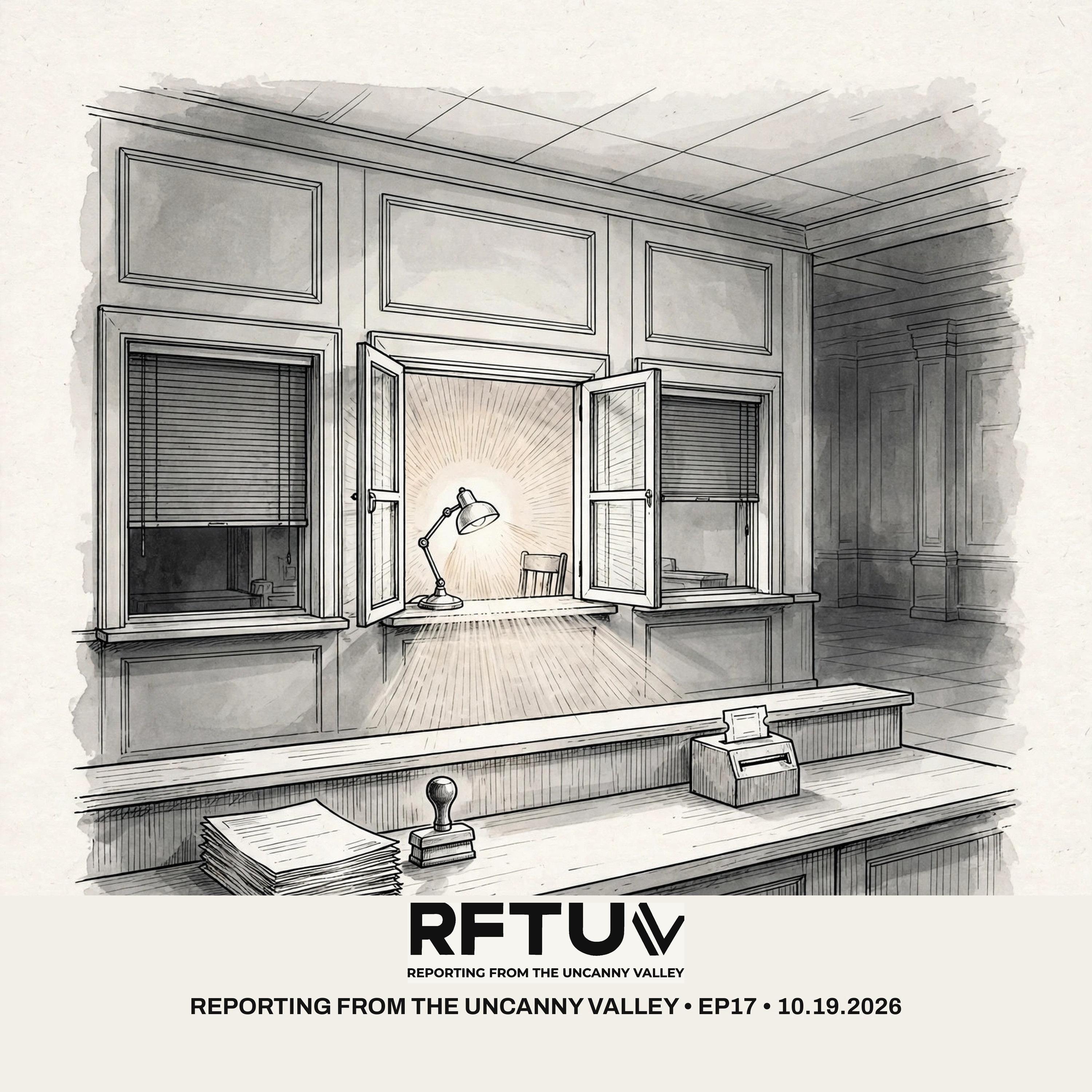 Cover art for Reporting from the Uncanny Valley