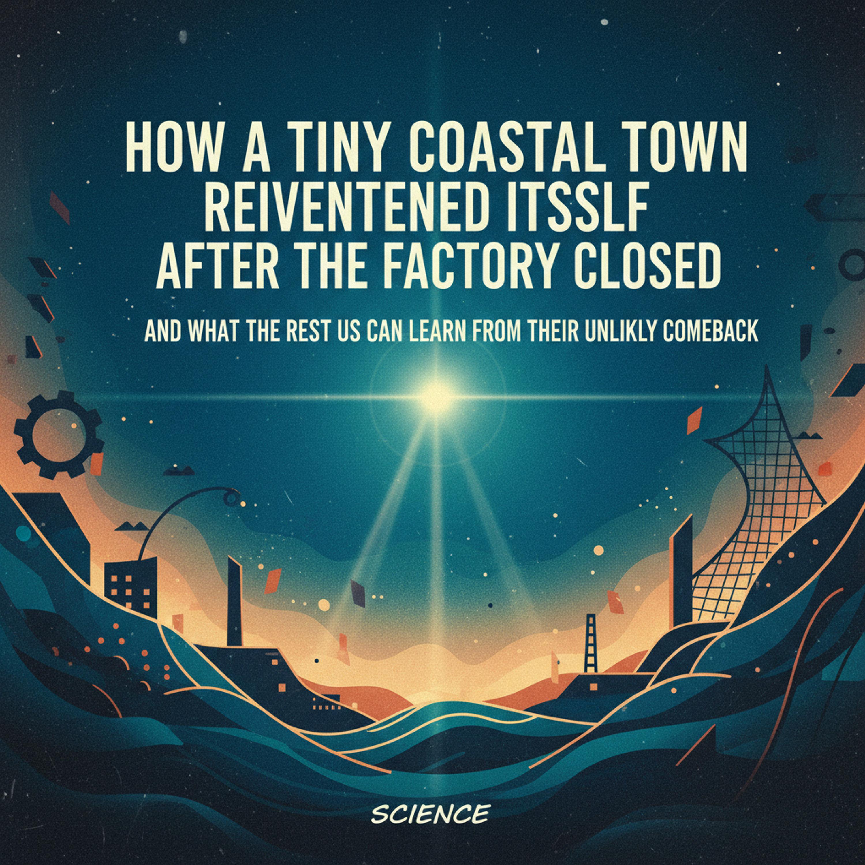 Cover art for How a Tiny Coastal Town Reinvented Itself After the Factory Closed, and What the Rest of Us Can Learn From Their Unlikely Comeback