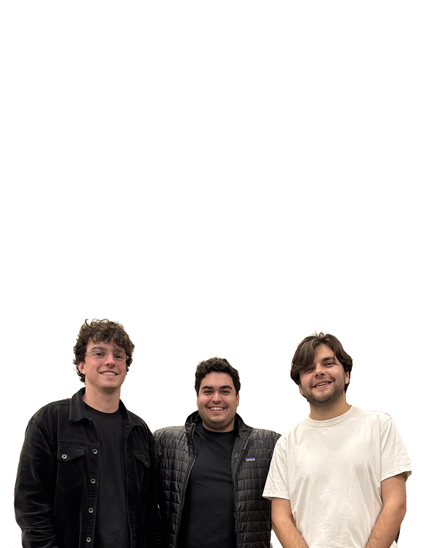 Christian Yeghnazar, Martin Anquetil, and Colin McDonnell